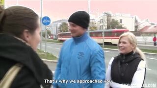 Amatőr párok kamatyolása a furgonba