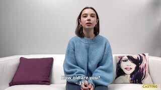 Amatőr 19 éves cseh fiatal