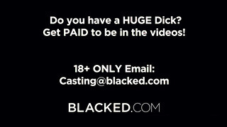 Blacked - Blake Blossom élvezi a hatalmas barna kárót