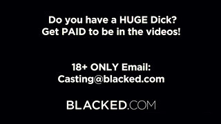Blacked - Indica Monroe a világos szőke zsenge céda