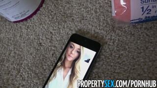 PropertySex - a pipi gyorsan rábukott a faszomra
