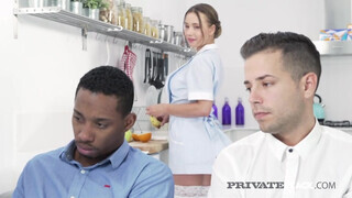 PrivateBlack - Taylor Sands édeshármasban kufircol