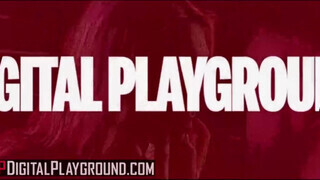 DigitalPlayground - Dani Jensen édeshármasban kefél