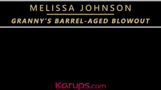 Melissa Johnson a termetes kannás érett nő