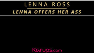 Lenna Ross popója bekúrva