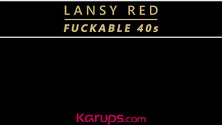 Lansy Red a dögös 40 éves milf