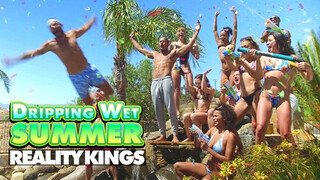 REALITY KINGS - Kíméletlen csoportszex a kertben