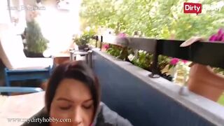 Lara Bergmann forró baletli pippantása megkúrva gigászi faszal