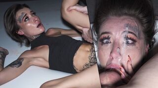 Throated - majdnem nem bírt vele a szűz buxa