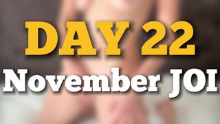 November legelső napja: kacér maszturbáció egy szexi milf-fel