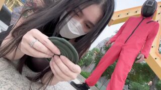 Swag daisybaby keményen szexel a squid game felnőtt verziójában