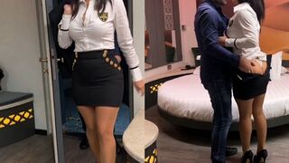 Végre megbasztam a gigantikus tőgyes gigászi fenekű milf titkárnőmet a hotel szobában