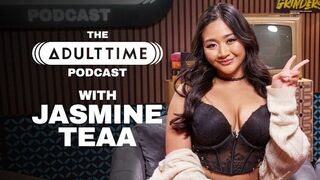Ázsiai Pornósztár Casting Forgatás a Óriási Popós Jasmine Teaa-val az Adult Time Csatornán